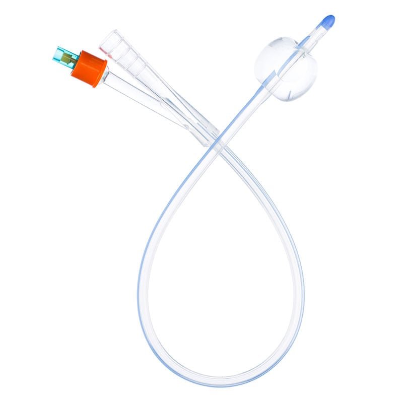 Sonde Urinaire De Foley En Silicone 2 Voies